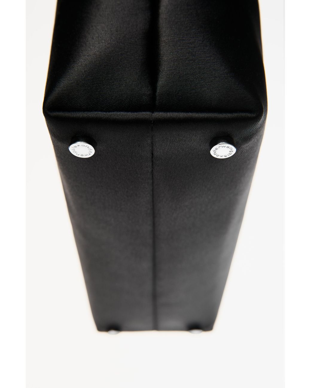 alexander wang heiress satin pouch