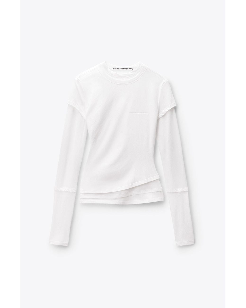 Alexander Wang Black Layered Top