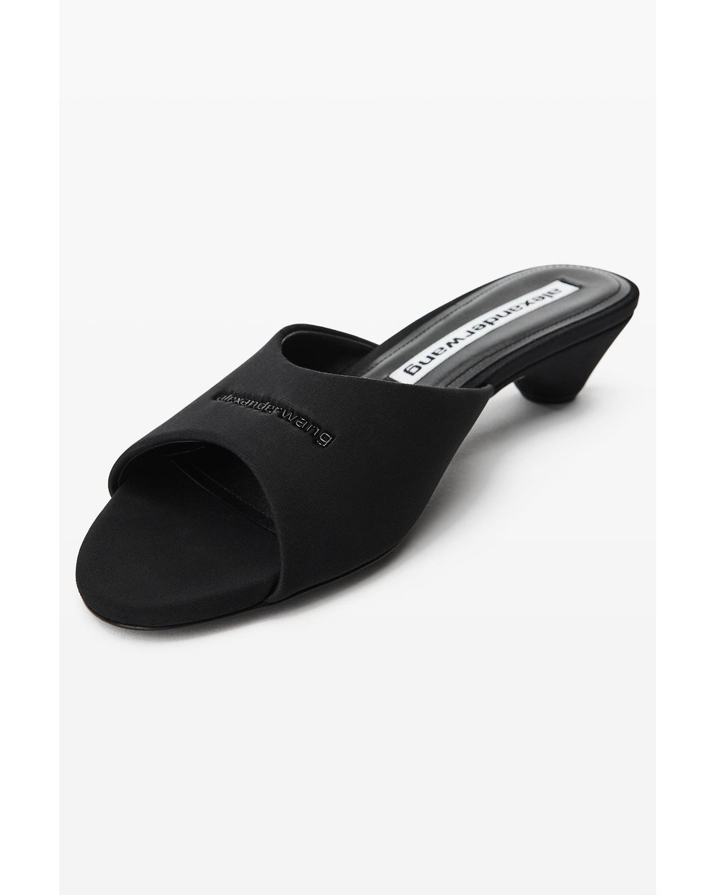 Alexander Wang Black Cher 35Mm Kitten Mule