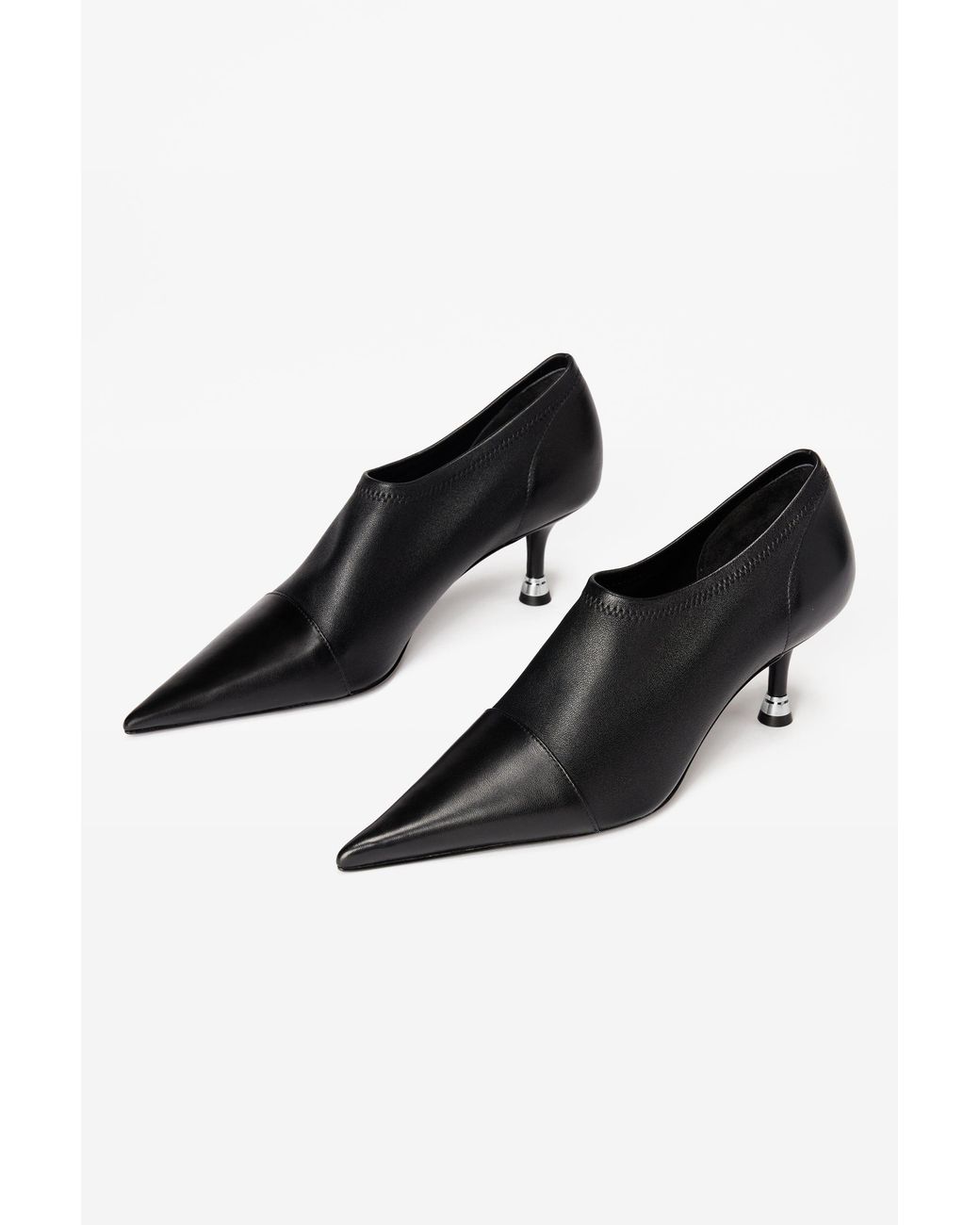 Alexander Wang Black Fei 65Mm Short Stretch Bootie
