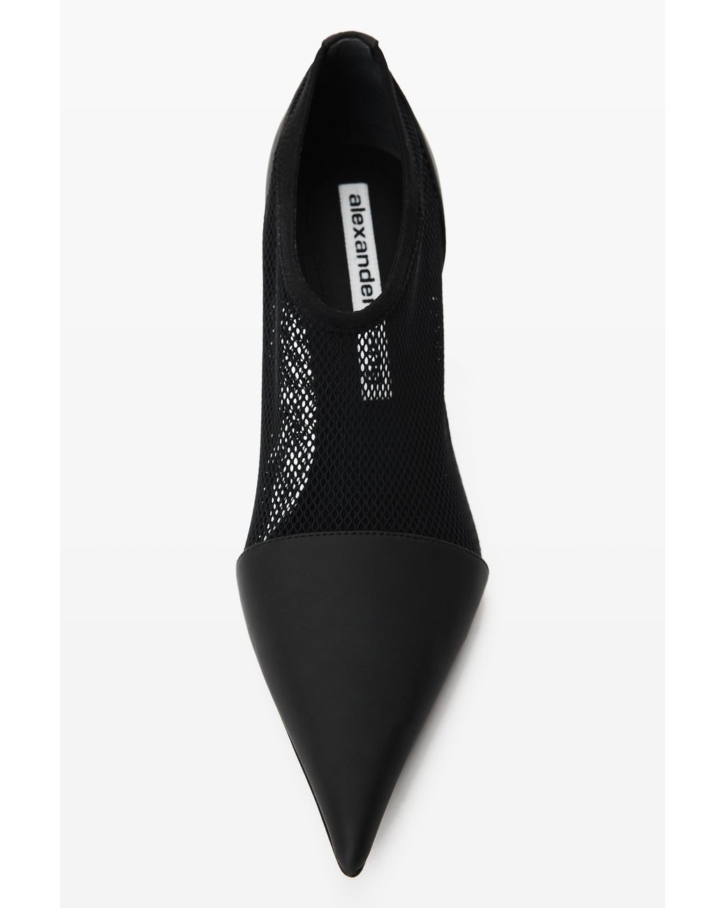 Alexander Wang Black Fei 65Mm Mesh Bootie