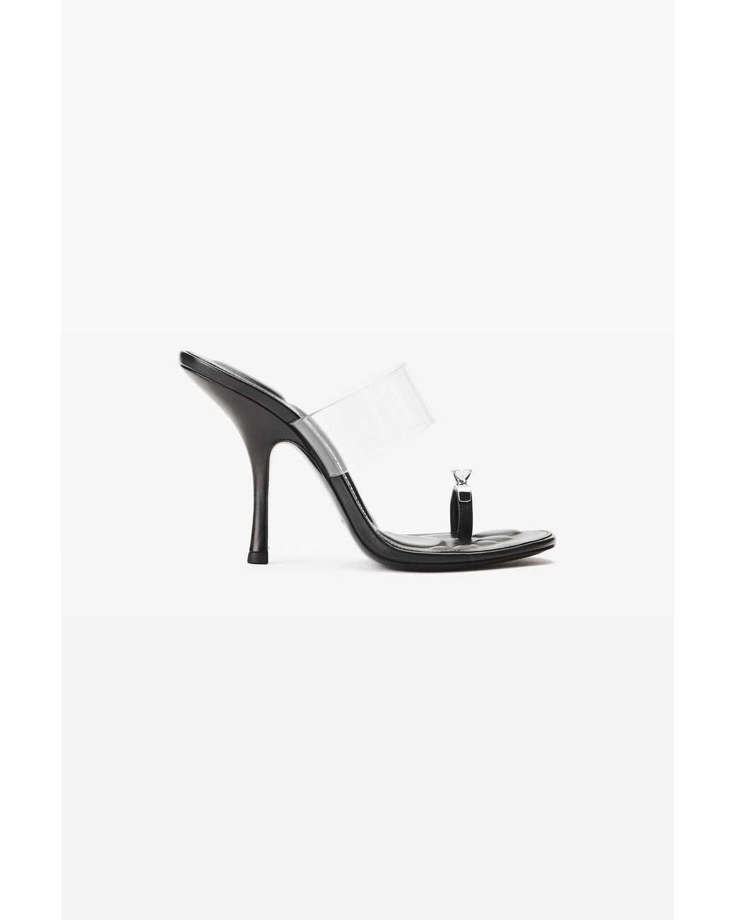 Alexander Wang Black Bianca 105Mm Sandal