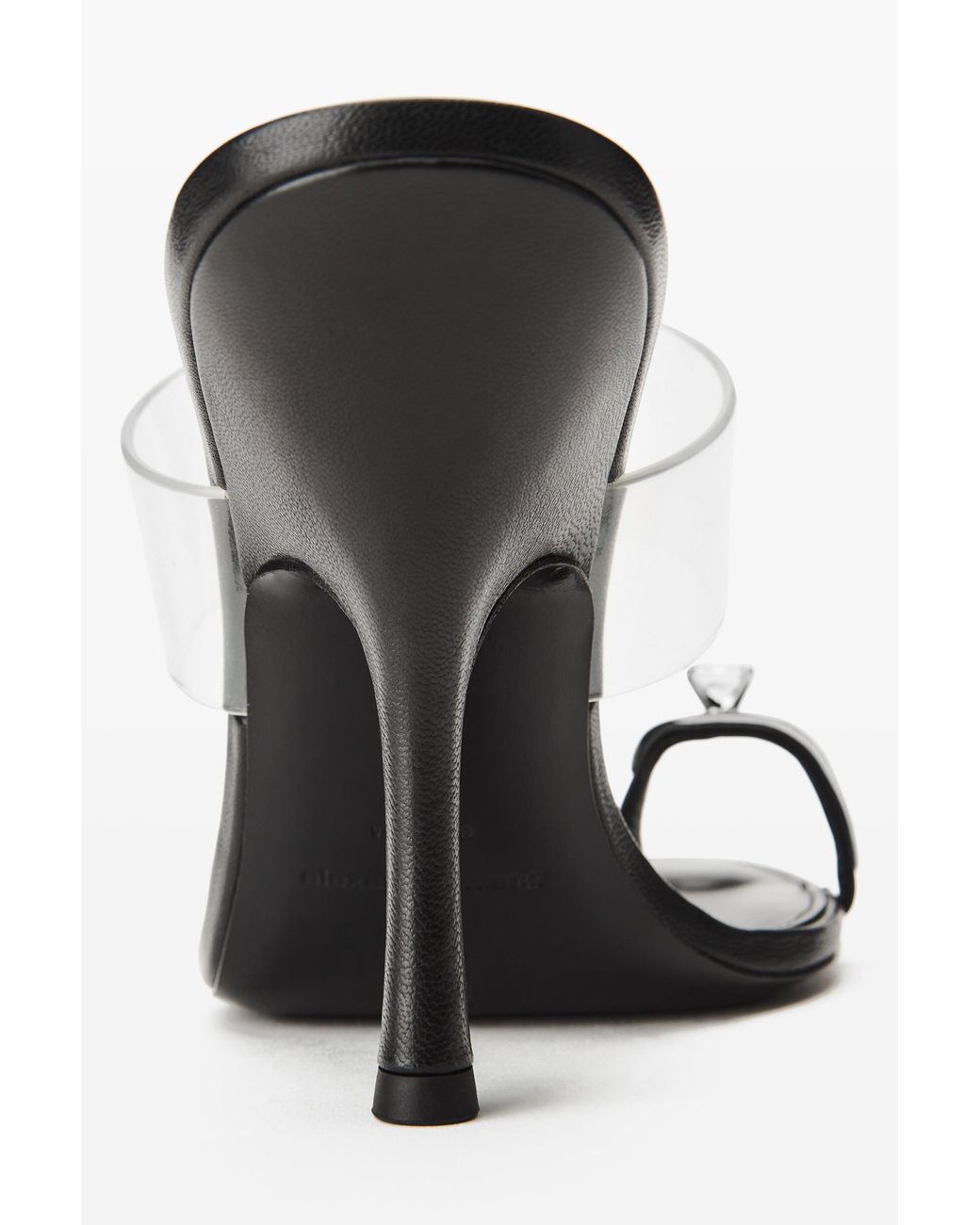 Alexander Wang Black Bianca 105Mm Sandal
