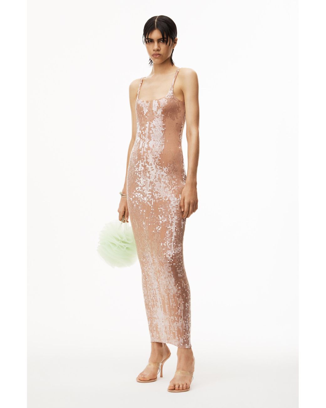 【ALEXANDER WANG】sequined chiffon トート alexander-wang-FLAX-Maxi-Tank-