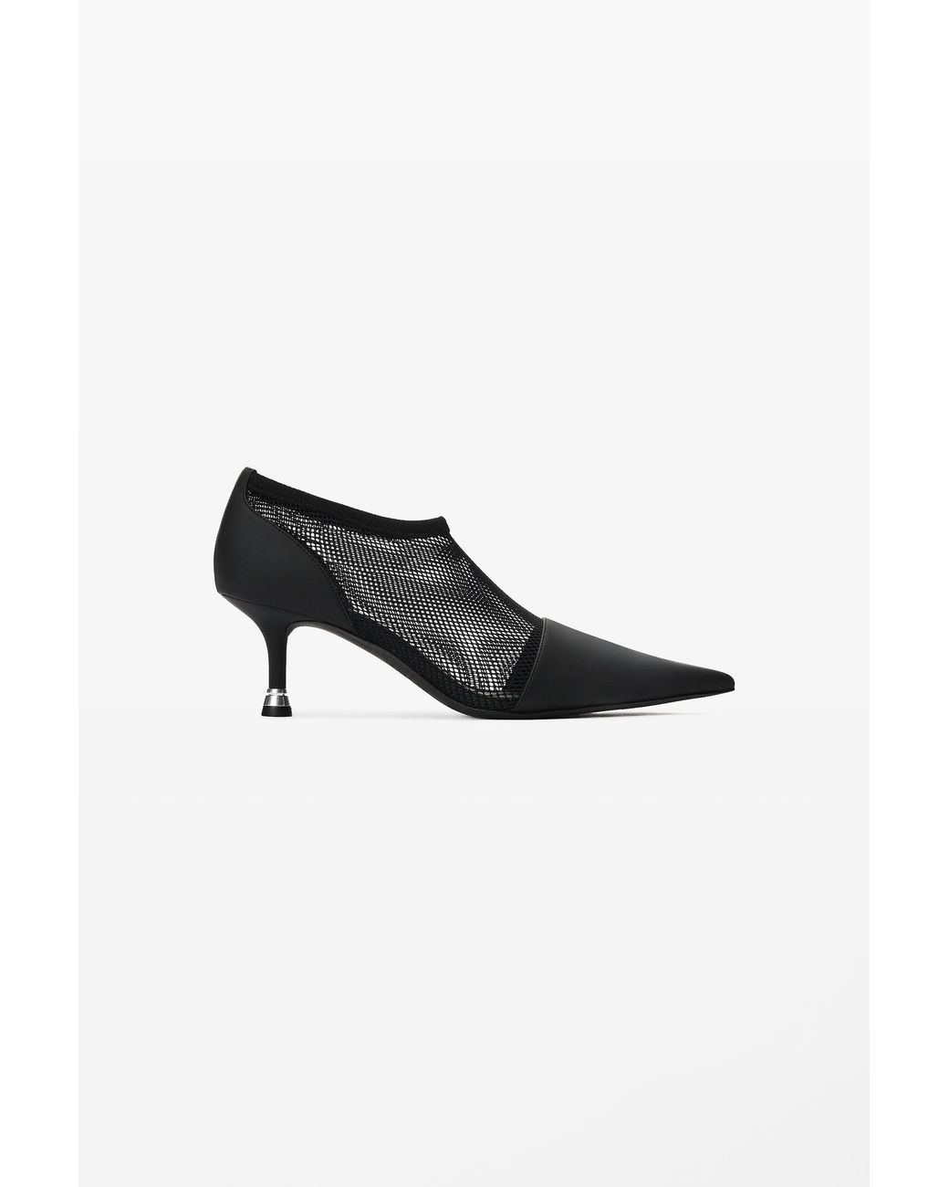 Alexander Wang Black Fei 65Mm Mesh Bootie