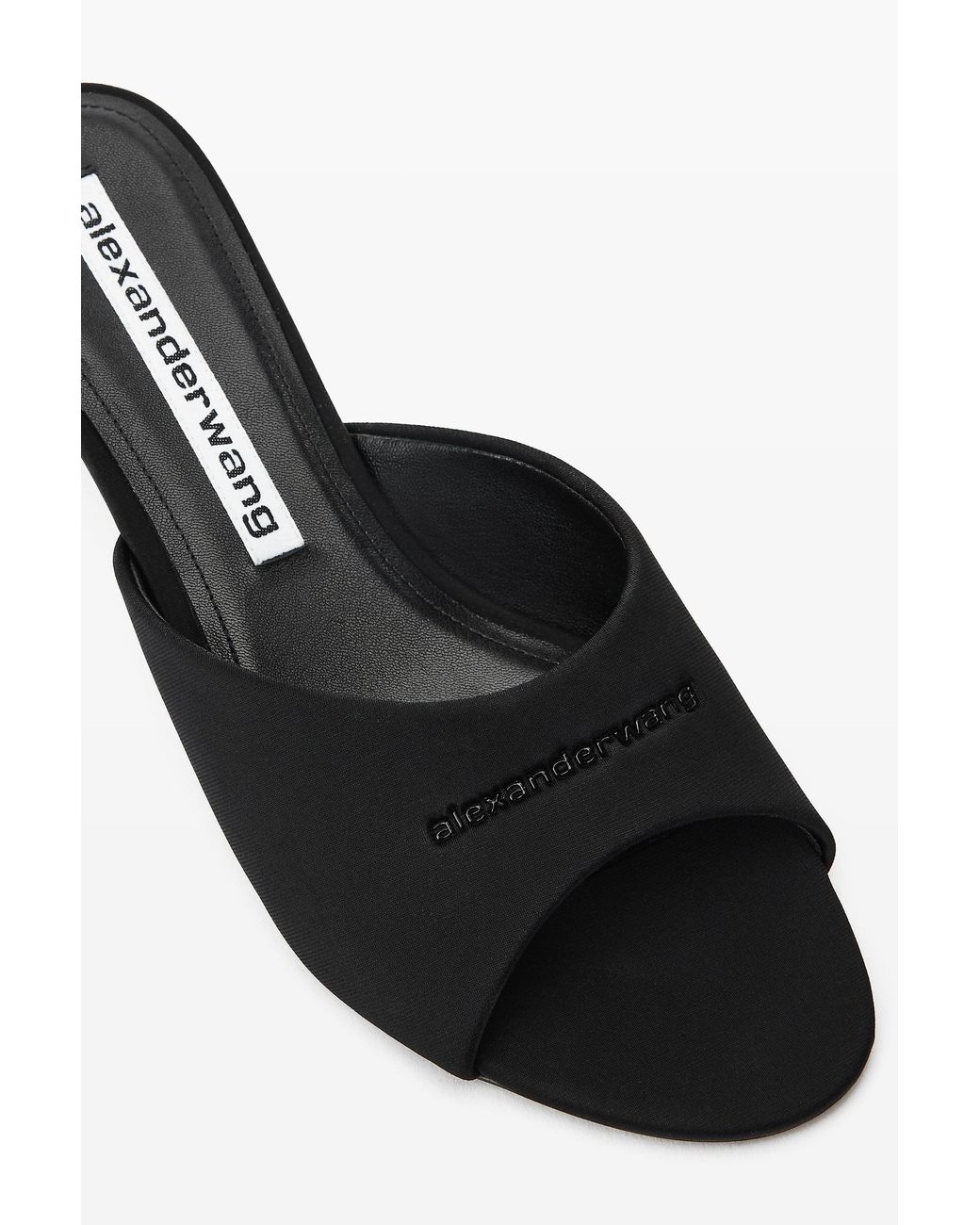 Alexander Wang Black Cher 35Mm Kitten Mule