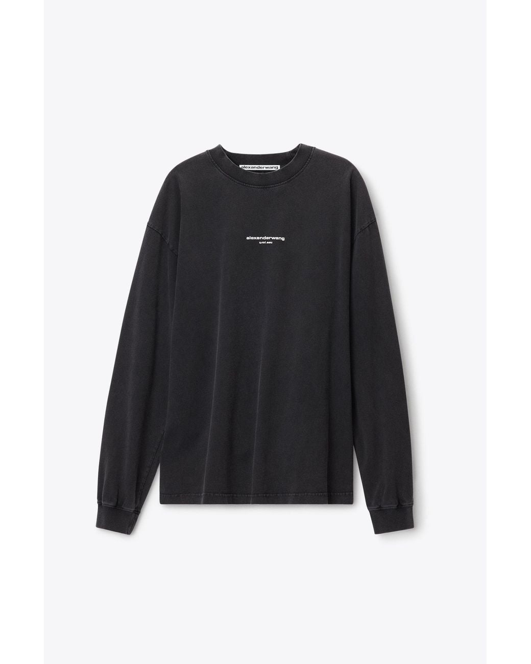 Alexander Wang White Logo Print Tee