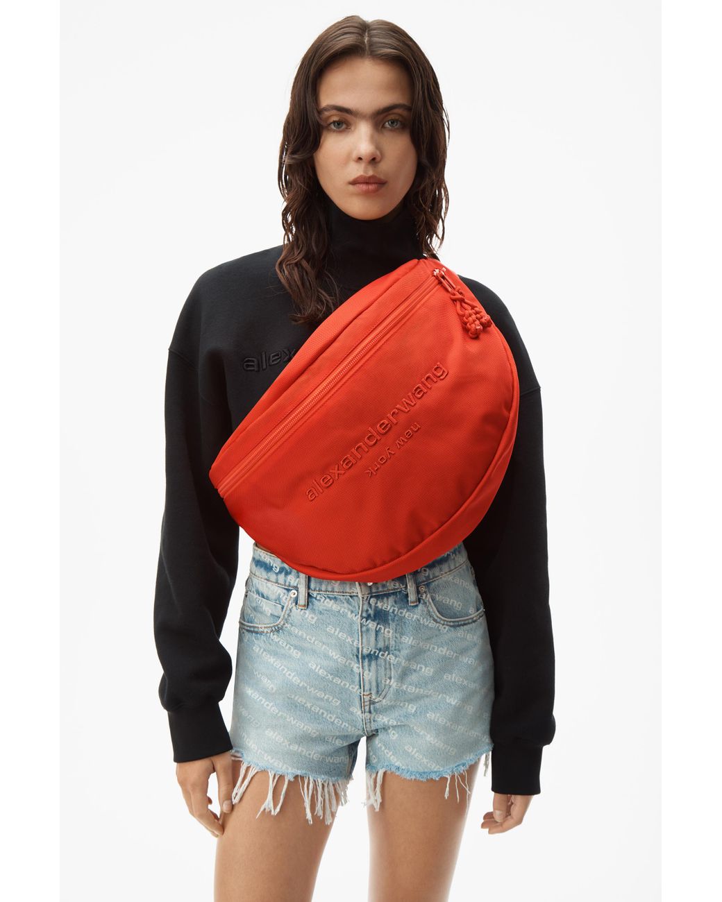 Alexander Wang Attica Gym Fanny Pack in Red Lyst