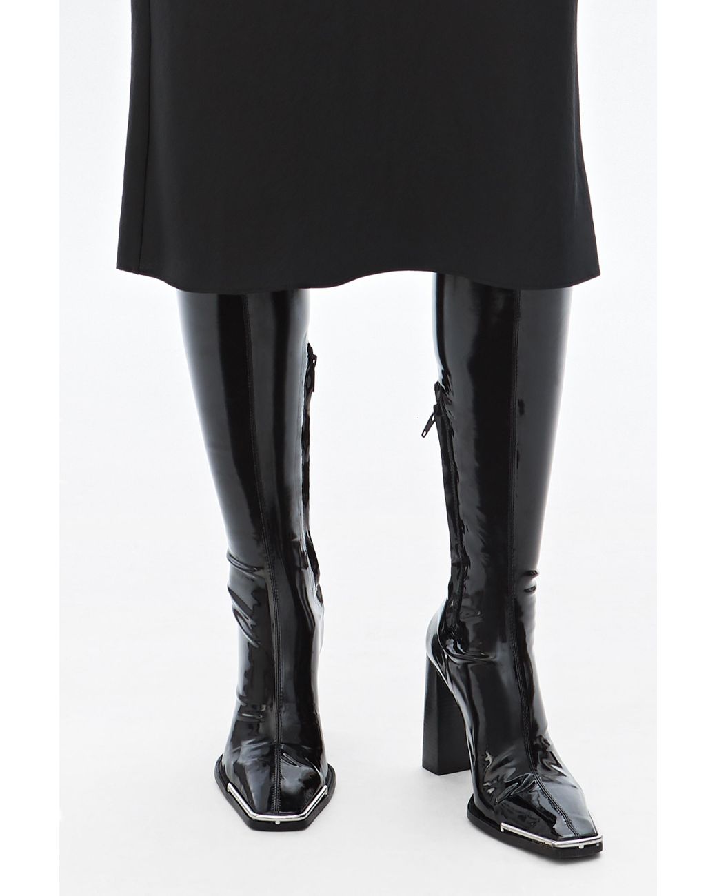 Alexander Wang Synthetic Mascha Knee High Boot in Black | Lyst