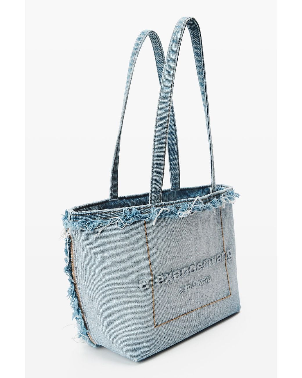 Alexander Wang Blue Punch Denim Medium Tote