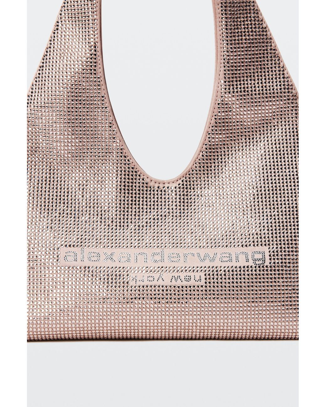 Alexander Wang Black Pike Crystal Mini Bag