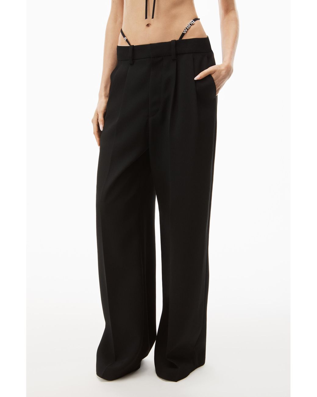 【関税&送料込】Alexander Wang Tailored Pants alexander-wang-BLACK-G-string-