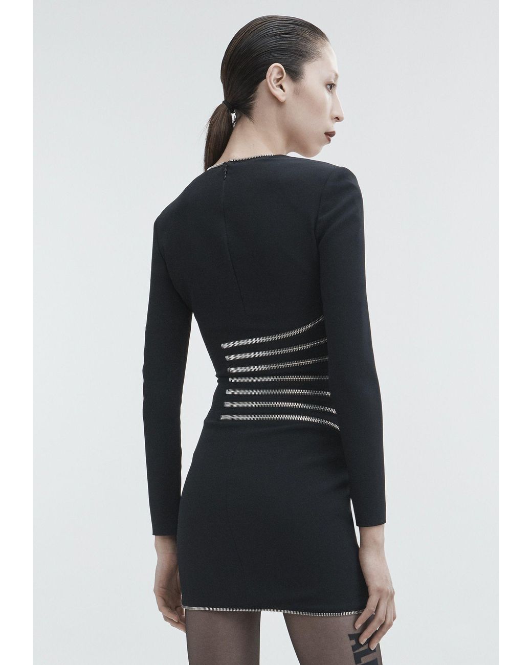Alexander Wang Zipper Dress in Black Lyst