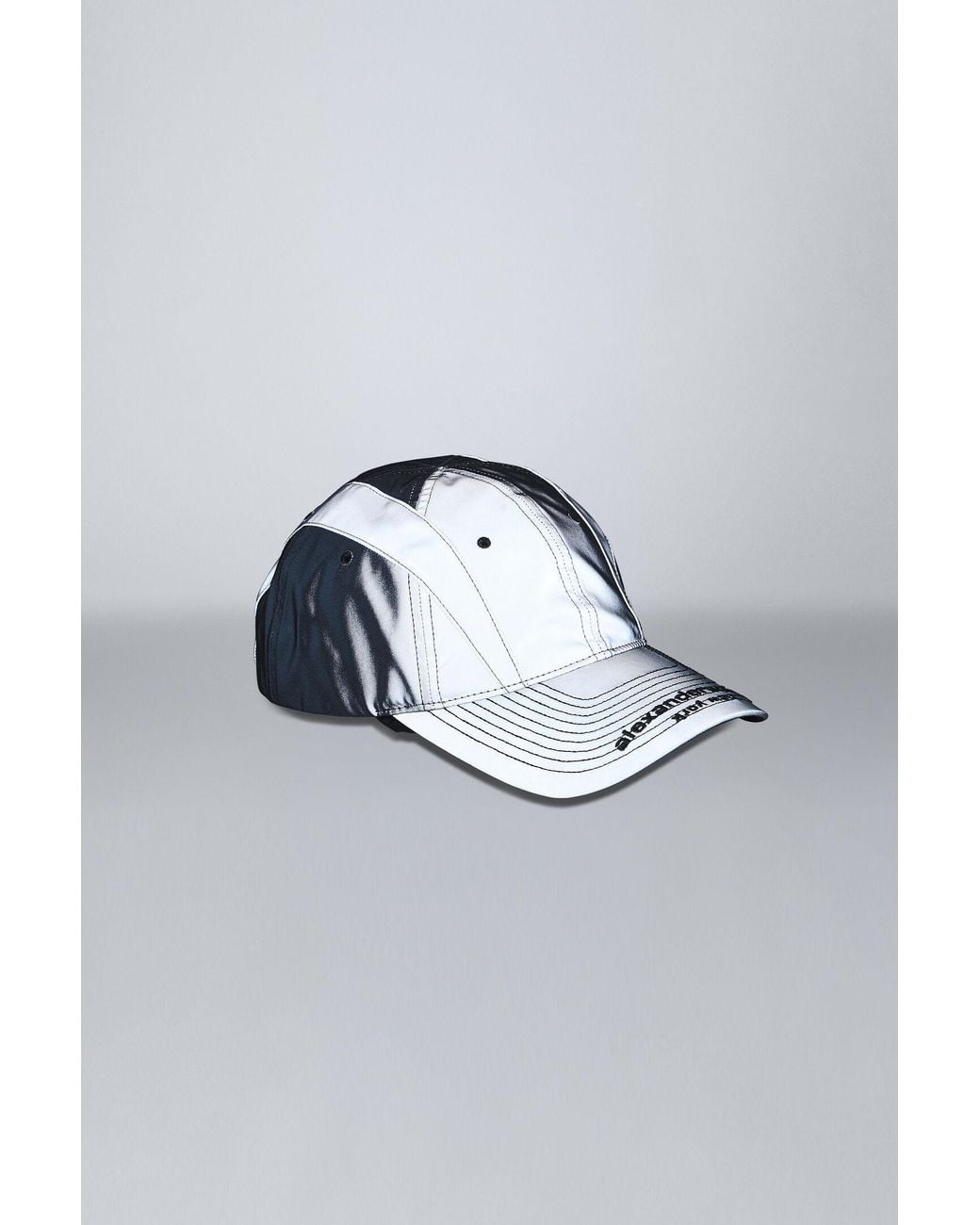 Alexander Wang Blue Gradient Reflective Sport Cap