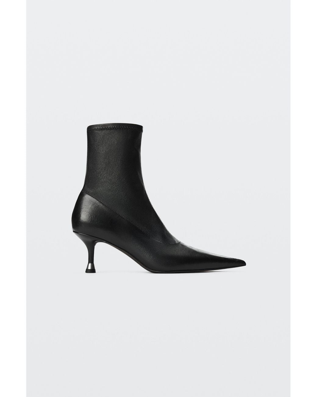 Alexander Wang White Fei 65Mm Stretch Ankle Boot
