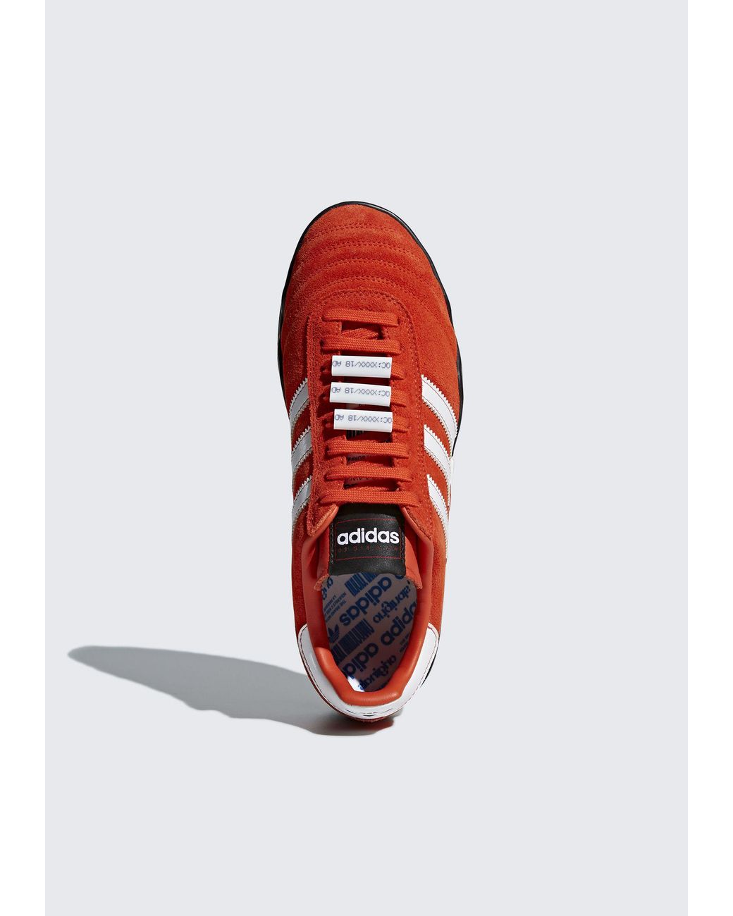 Alexander Wang Suede Adidas Originals By Aw Bball Soccer Shoes in Red | Lyst