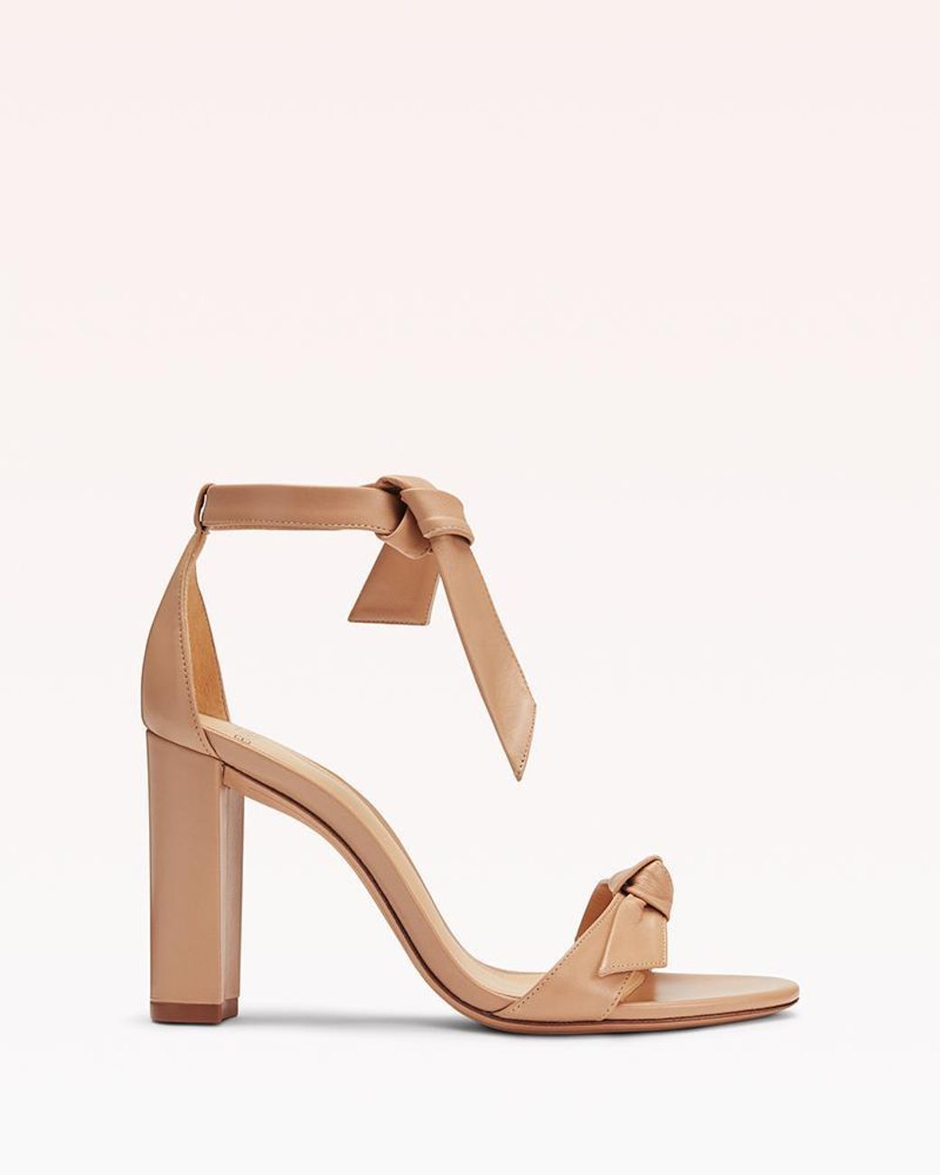 clarita block 90 leather sandal
