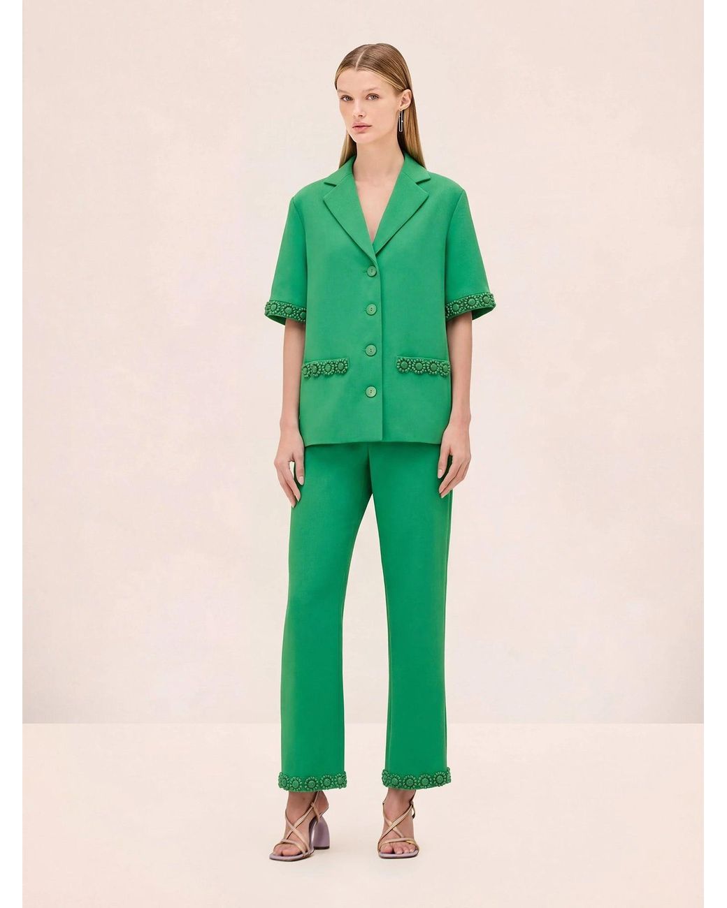Alexis Green Serge Pant