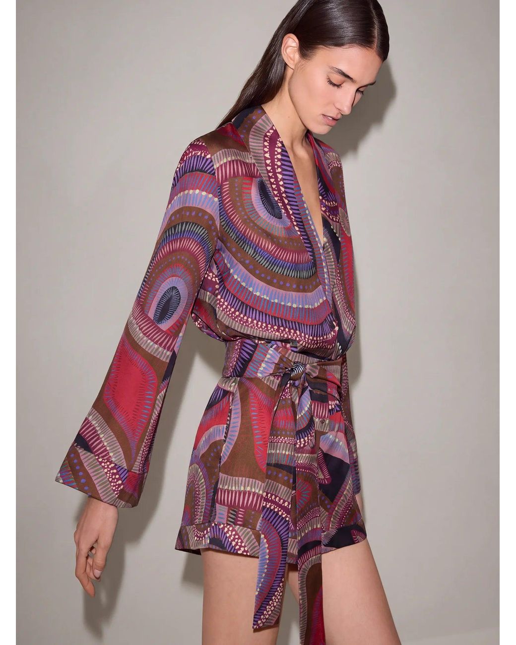 Alexis Purple Robbie Romper
