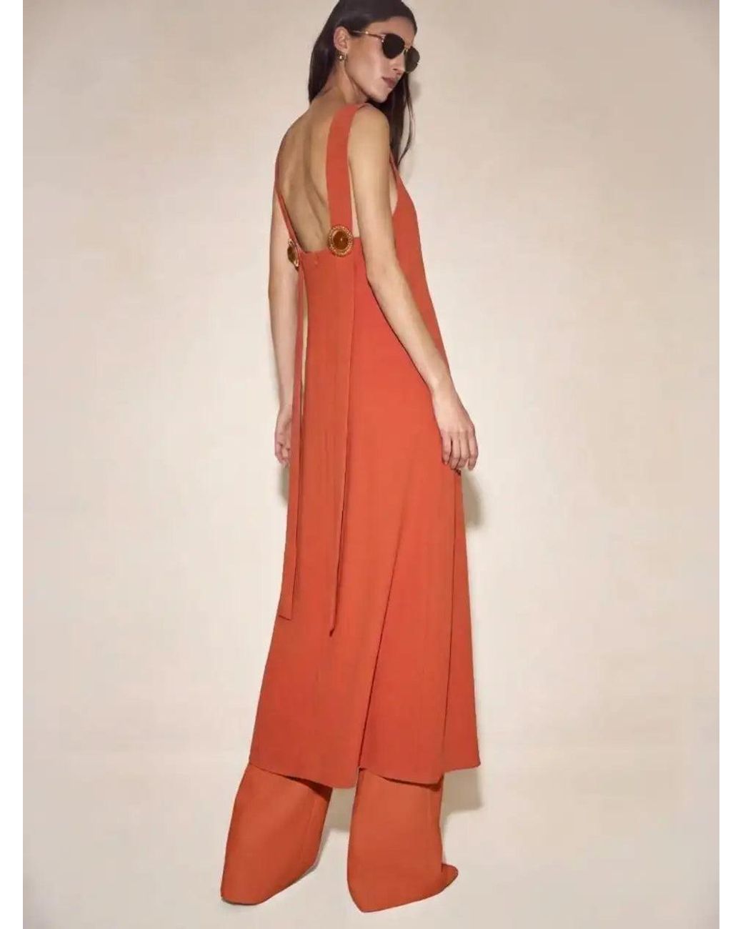 Alexis Orange Brume Top