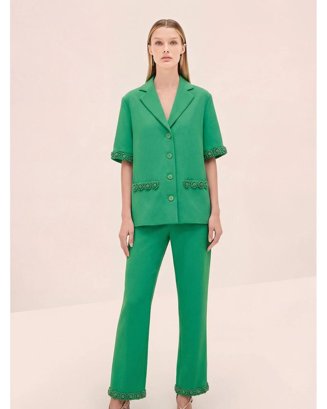Alexis Green Serge Pant