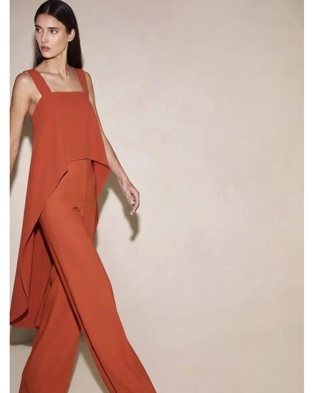 Alexis Orange Brume Top