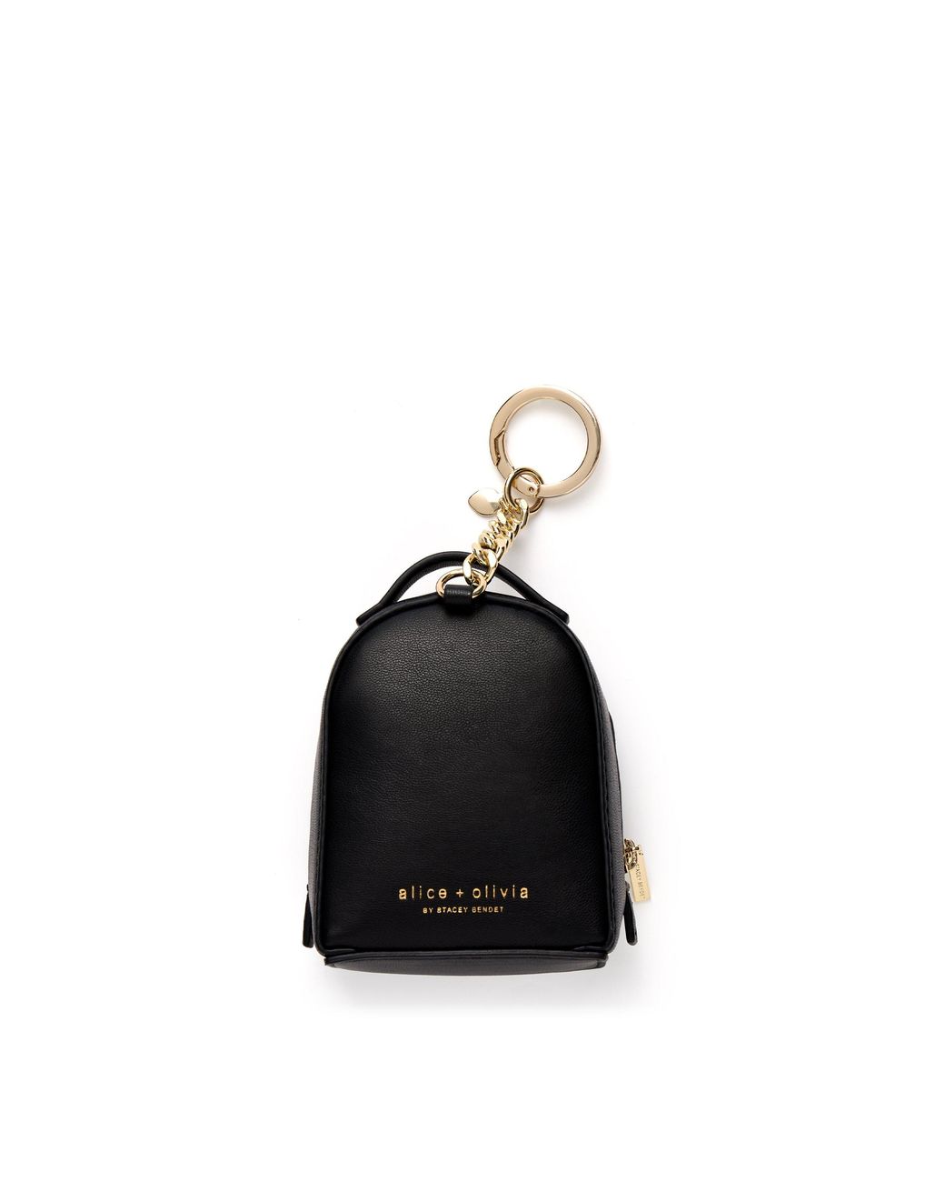 Alice + Olivia Staceface Mini Backpack Keycharm in White | Lyst