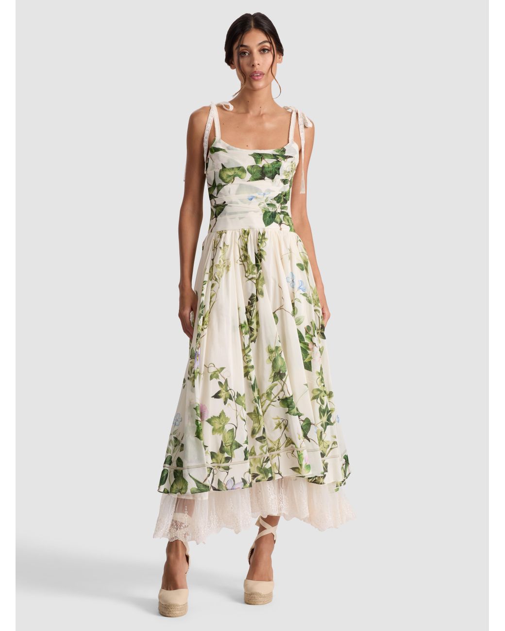 green emerald velvet dress Haven Maxi Dress Noir Polka