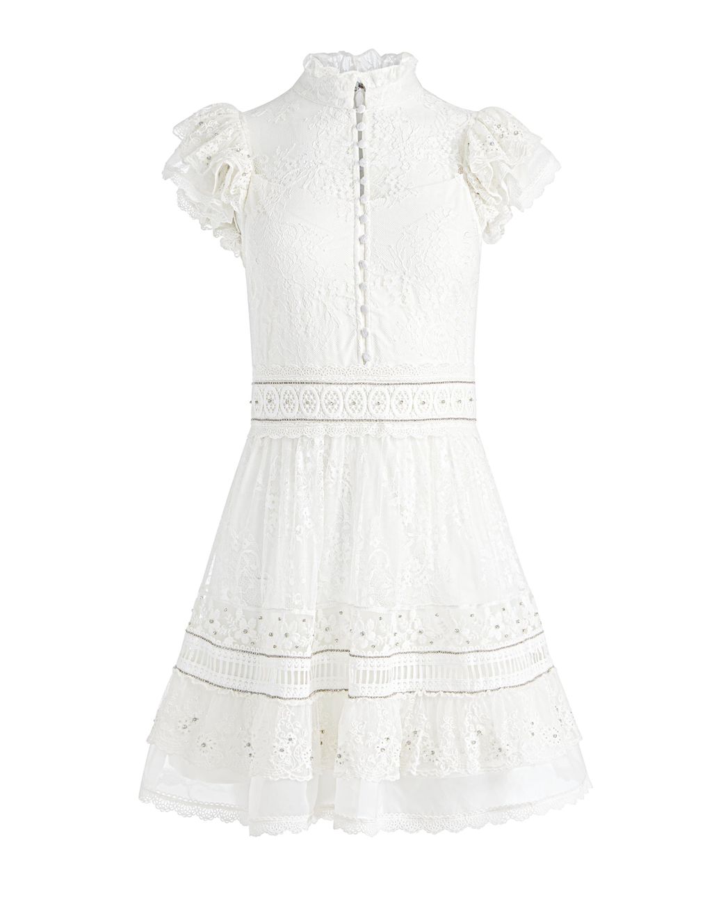 sachin and babi light blue dress Women's Embroidered Mini Dress | Women's Clearance