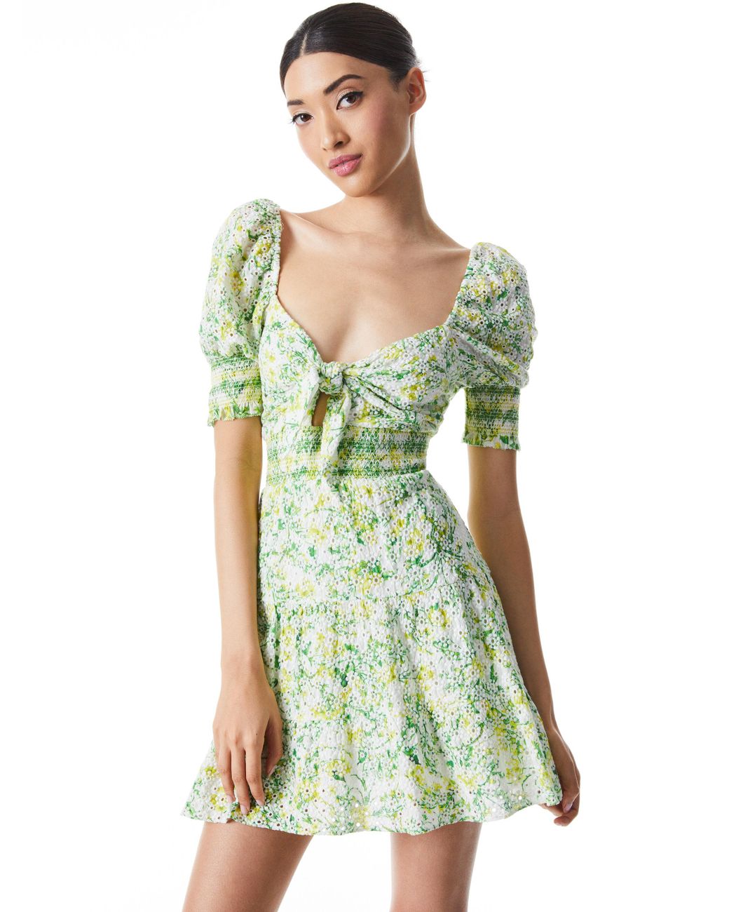 ざいます アリスアンドオリビア Kristie Mini Dress レディース Active Store なサイズ