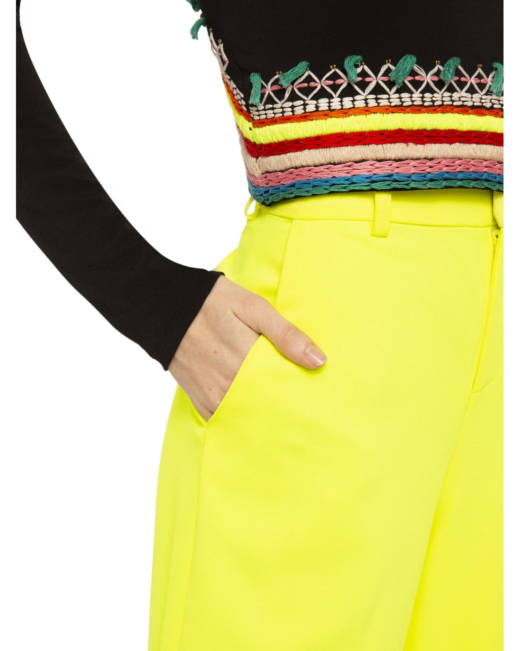 Billie pants yellow • Plus sizes • AliceDot. - Women's Clothing