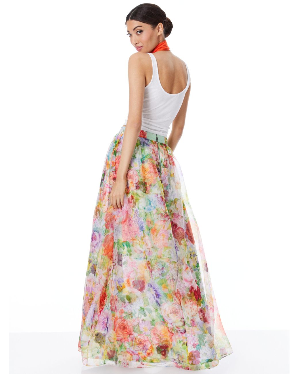 Alice and olivia ball best sale gown skirt