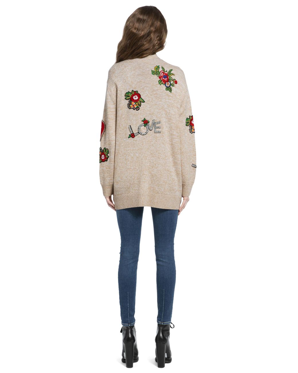 Wool Bradford Embellished Cardigan 