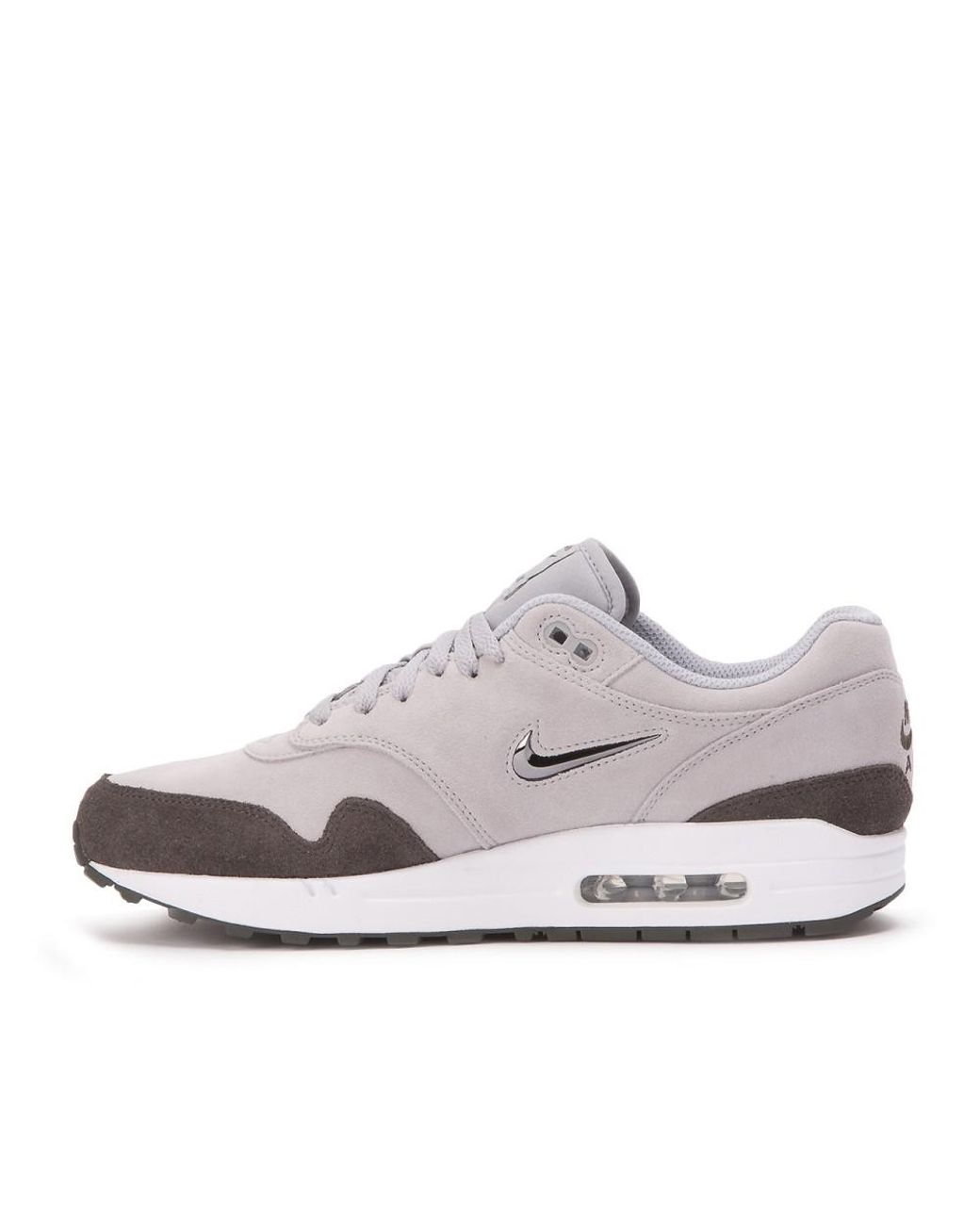 Nike Suede Nike Air Max 1 Premium Sc "jewel Swoosh" in Grey (Gray) for Men  | Lyst
