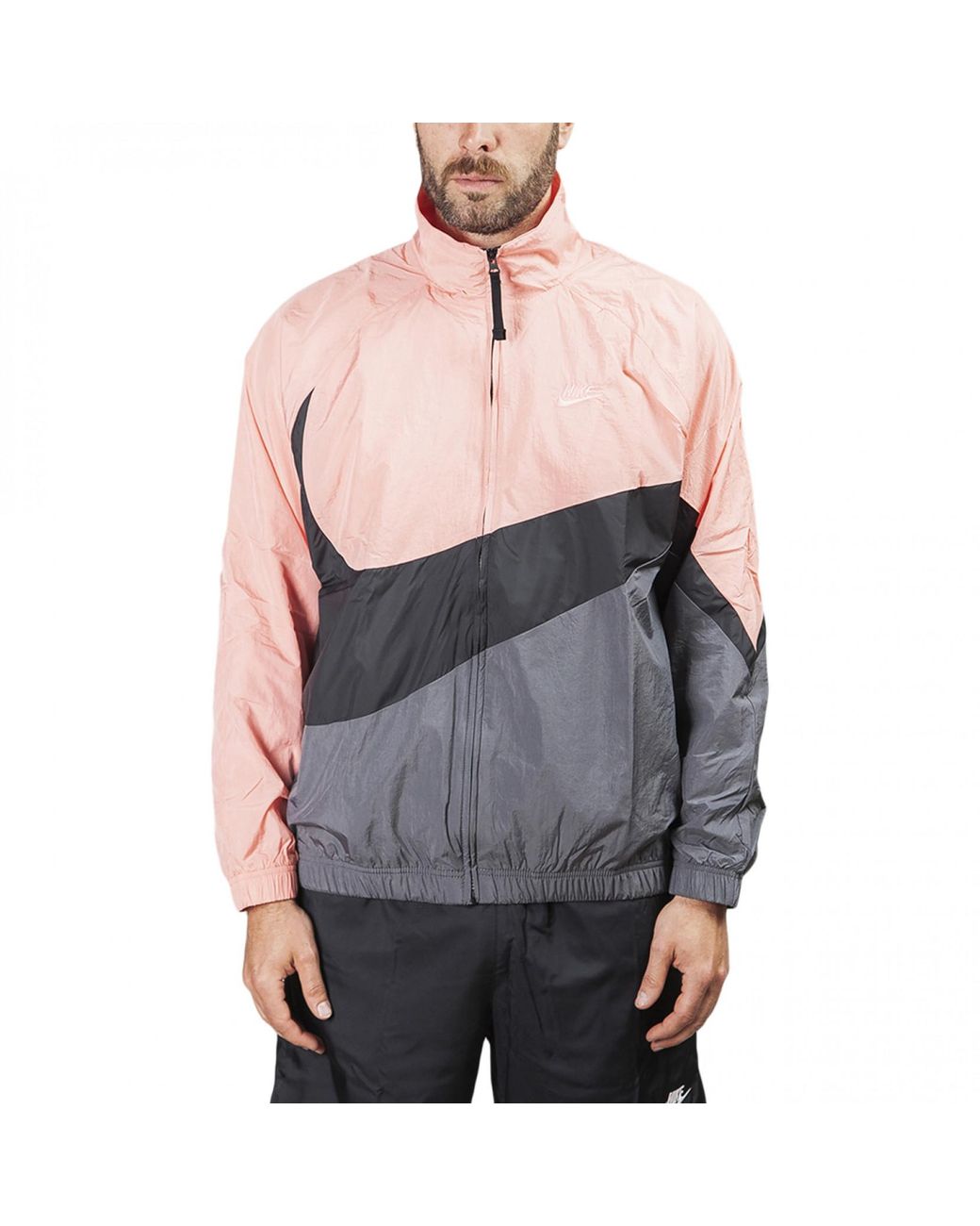 Nike Sportswear ''Swoosh'' Woven Jacket in Pink für Herren | Lyst DE