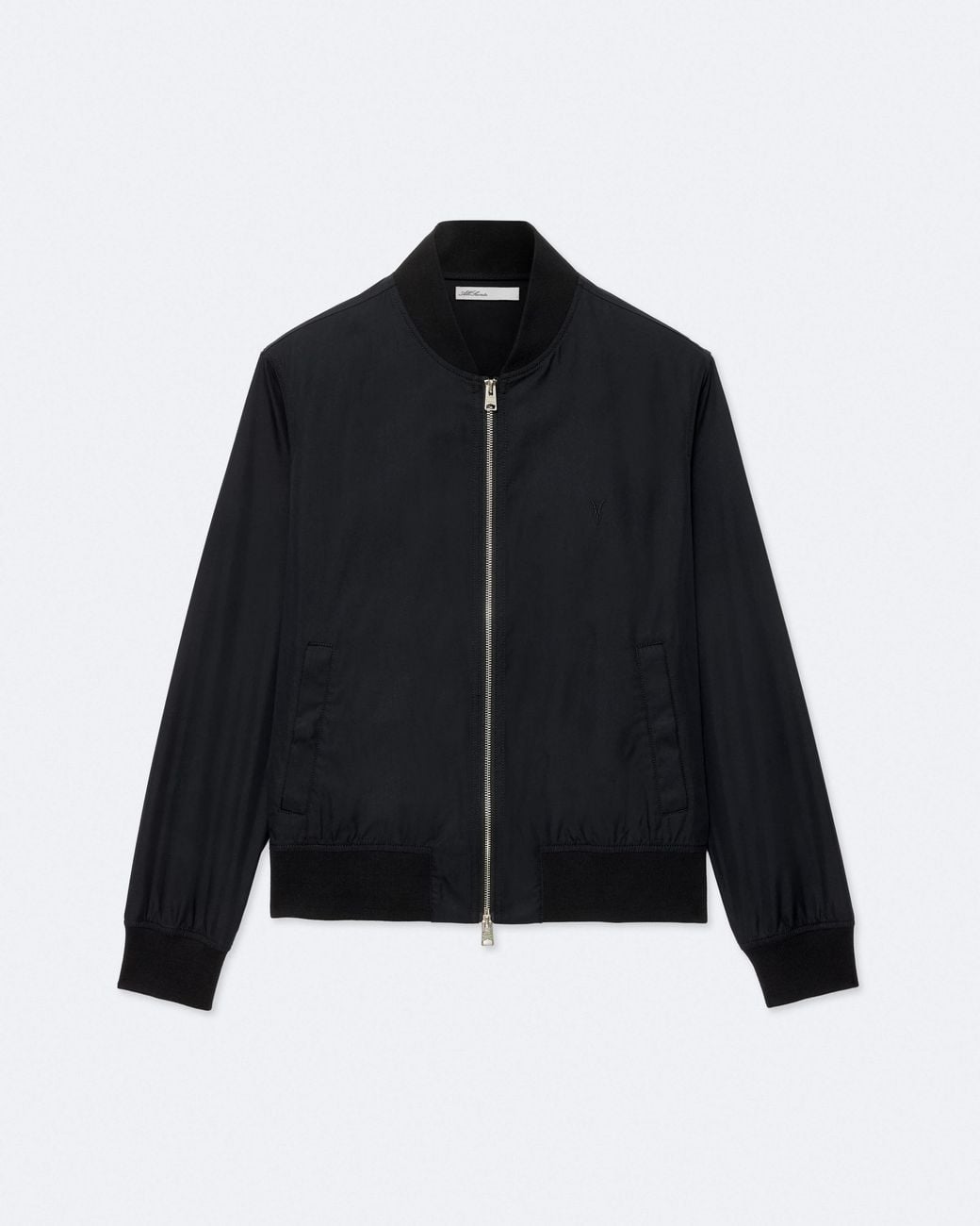 AllSaints Blue Abbot Slim-Fit Bomber Jacket for men