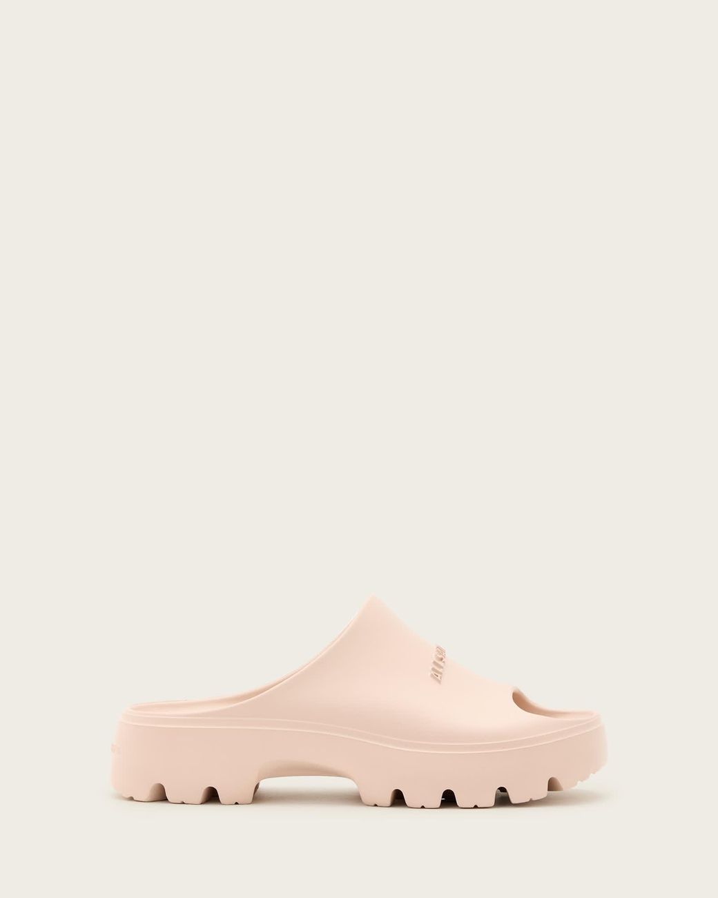 AllSaints Natural Eclipse Flatform Logo Sliders