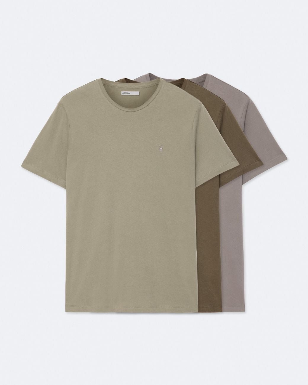 AllSaints Multicolor Brace Cotton T-Shirts 3 Pack for men