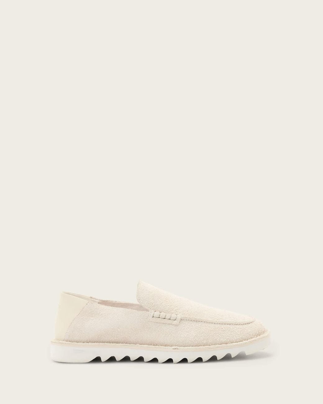 AllSaints Natural Leather Slix Leather Loafers, /Us 8/Eu 41 for men