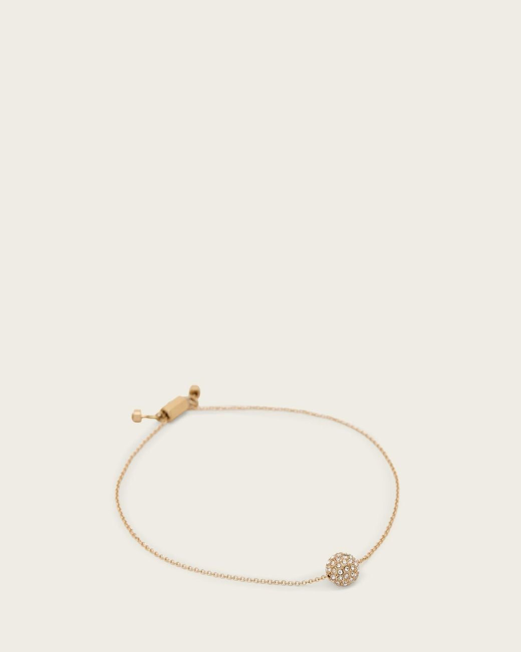 AllSaints Natural Ellie Crystal Bracelet