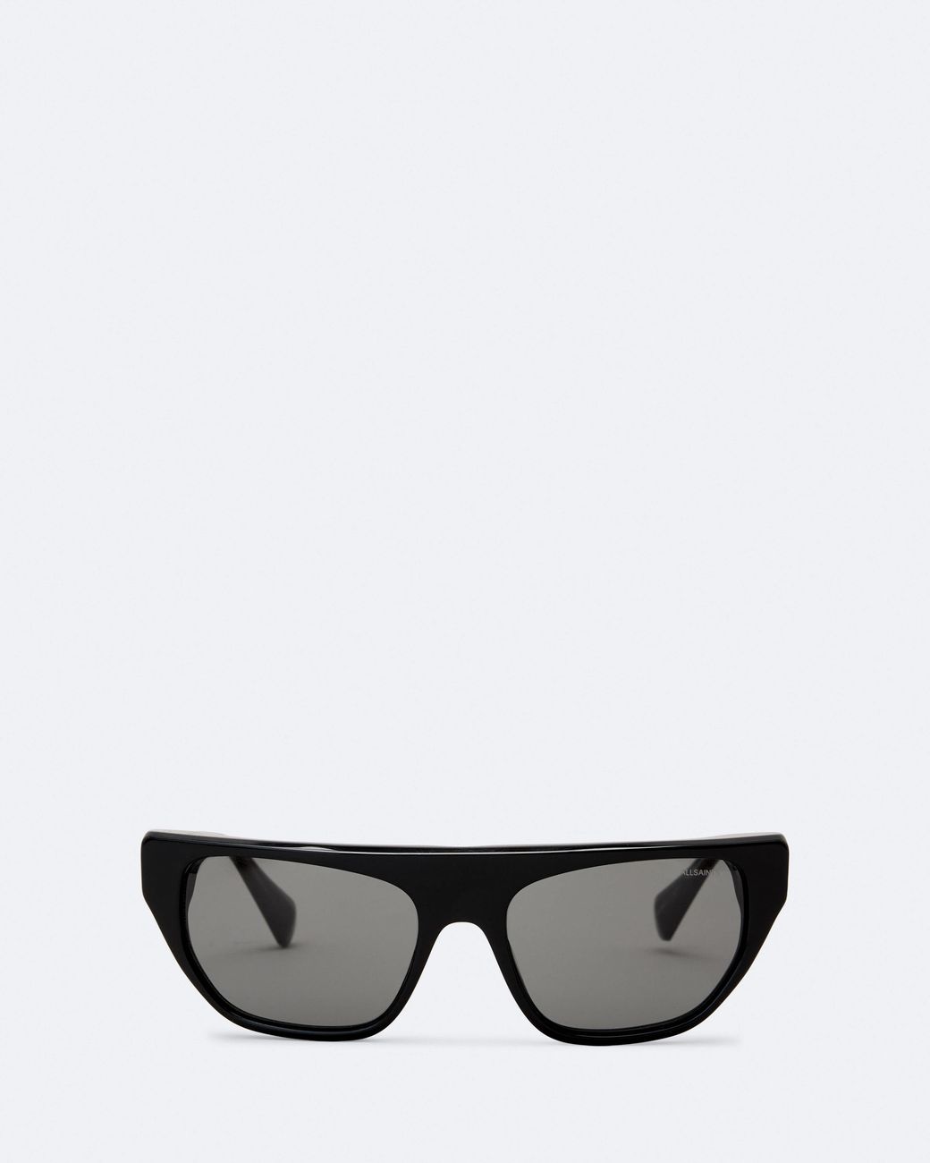 AllSaints Gray Carys Flat-Top Cat-Eye Sunglasses