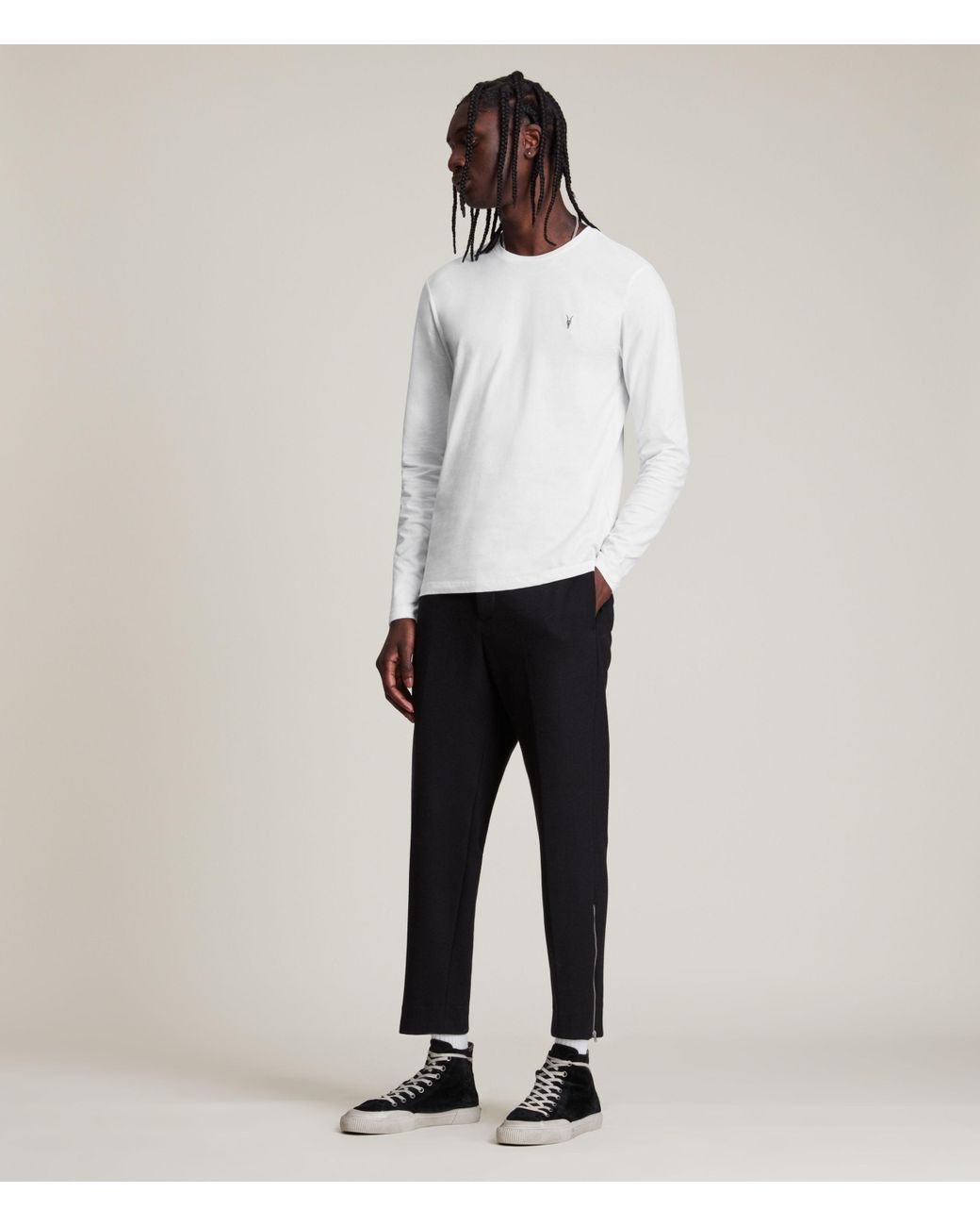 allsaints long sleeve t shirt