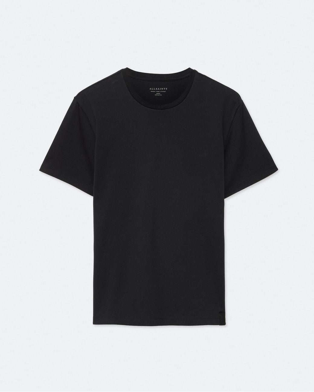AllSaints Black Harris Regular-Fit T-Shirt for men
