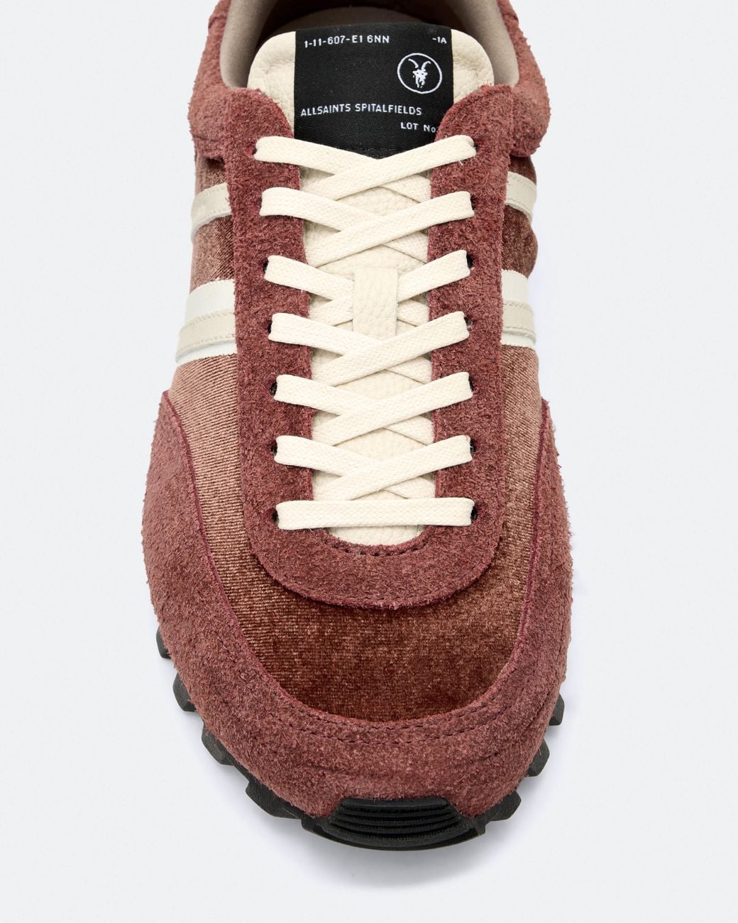 Robin Dol AllSaints Robin Nylon And Suede Runner Trainers | Lyst