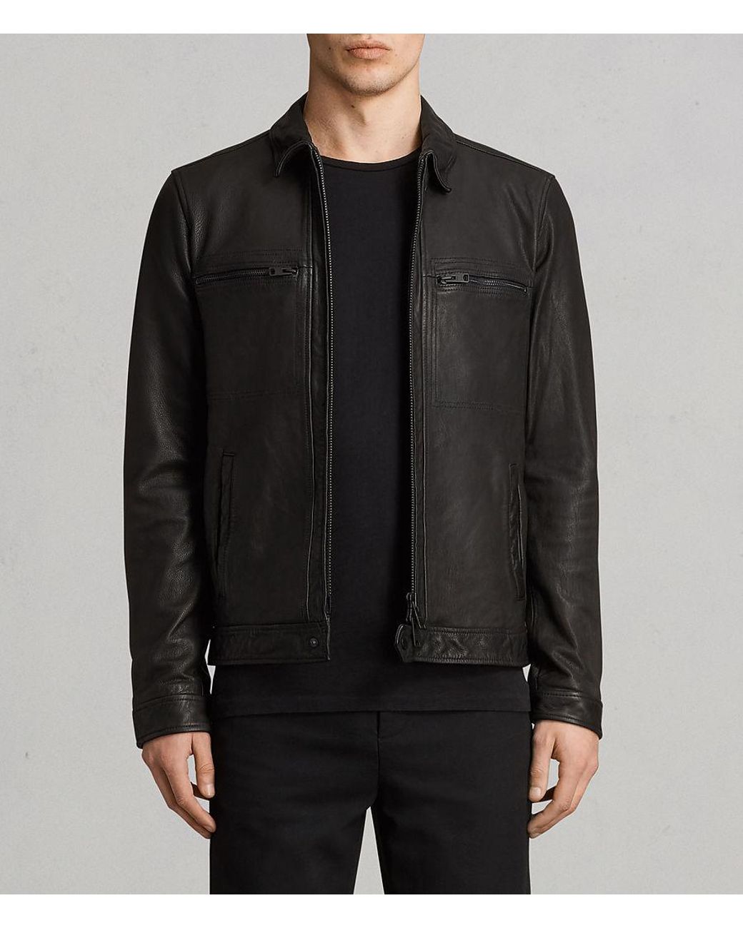 Lark leather jacket all saints deals