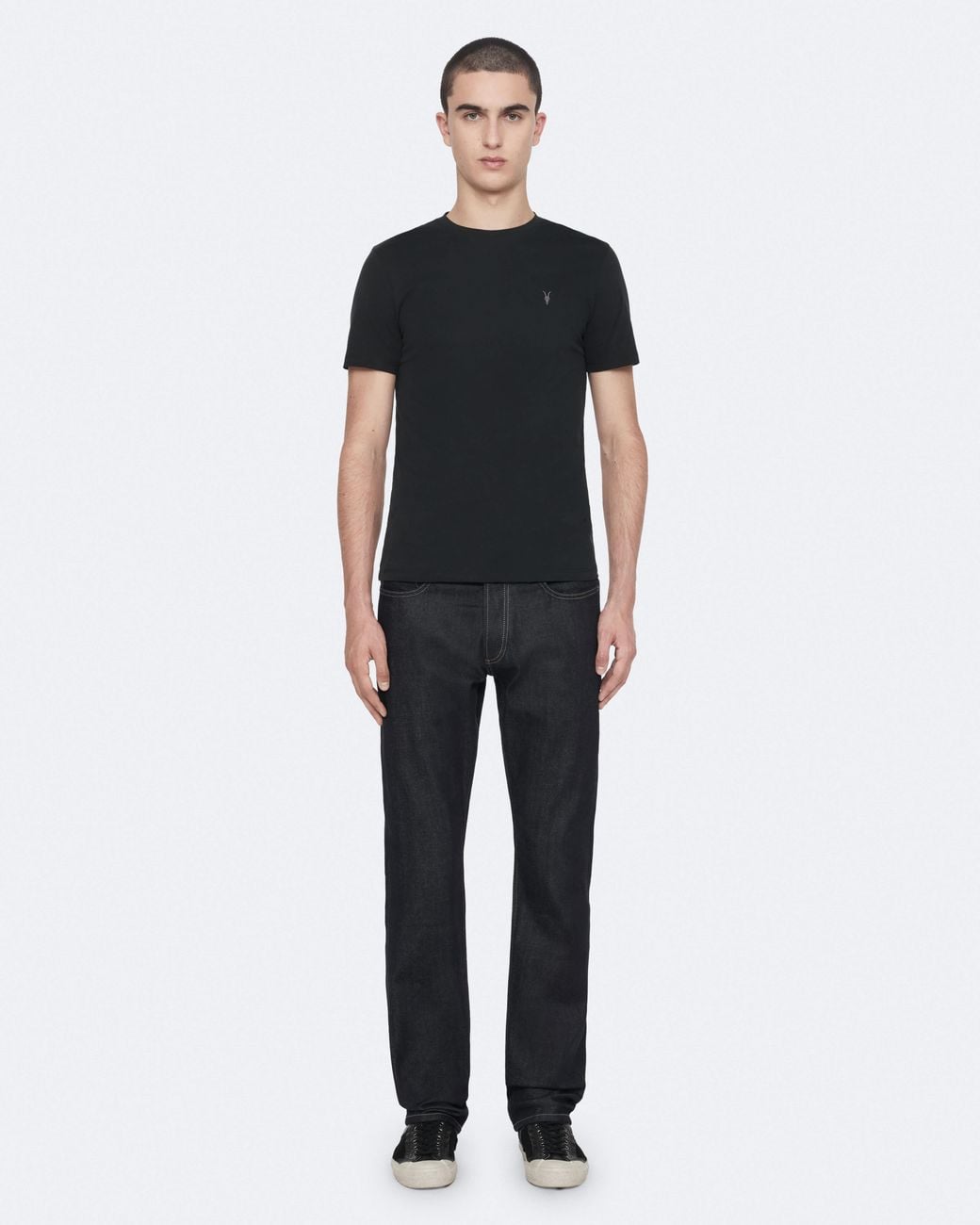 AllSaints Red Brace Tee for men
