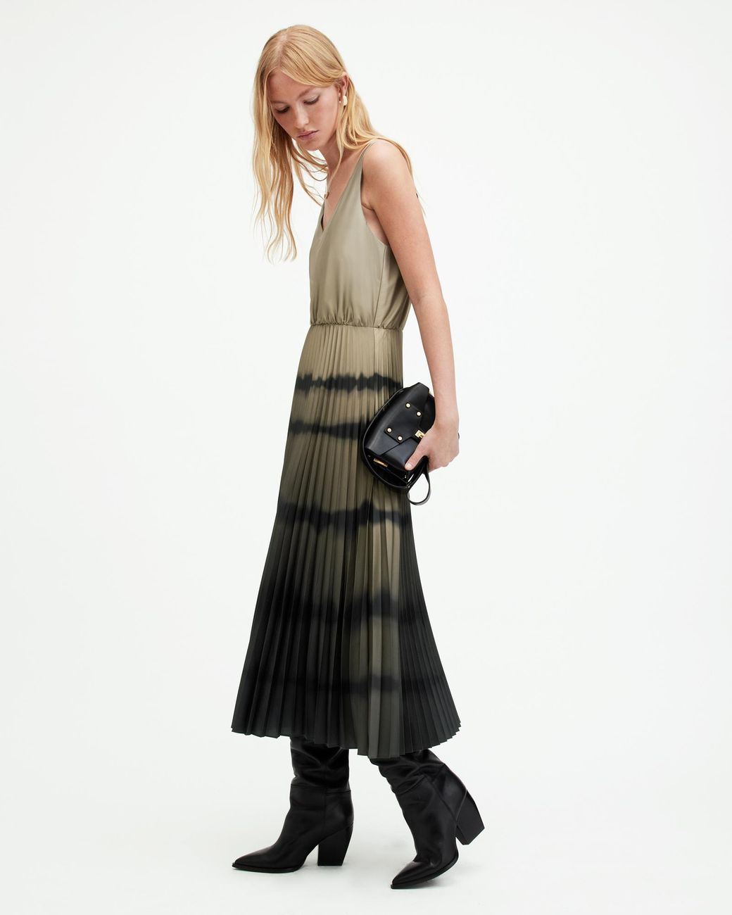 All saints tie dye dress deals