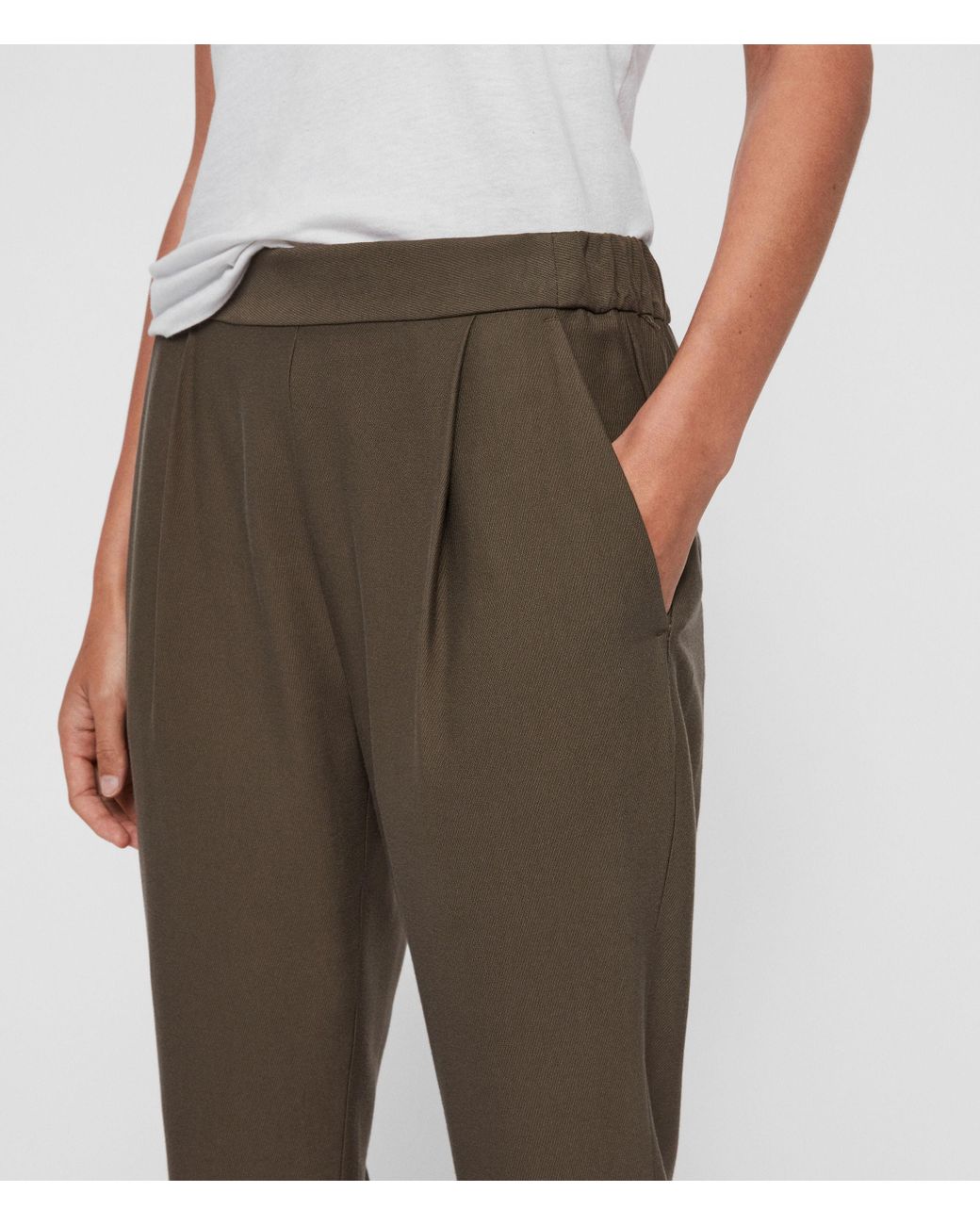 AllSaints Synthetic Aleida Tapered Low 