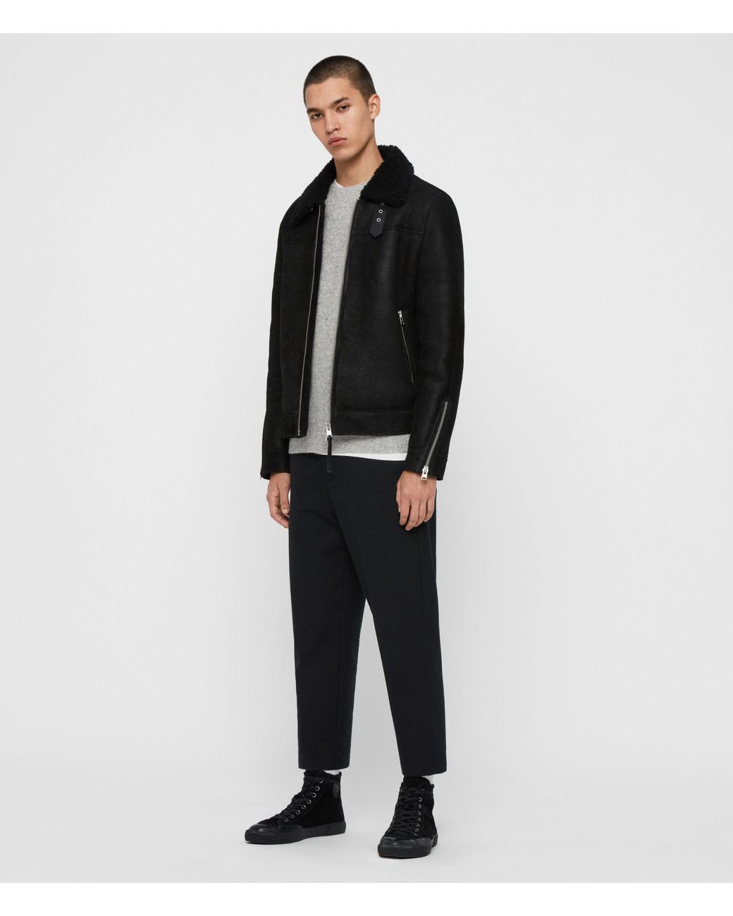 Dekley store shearling jacket