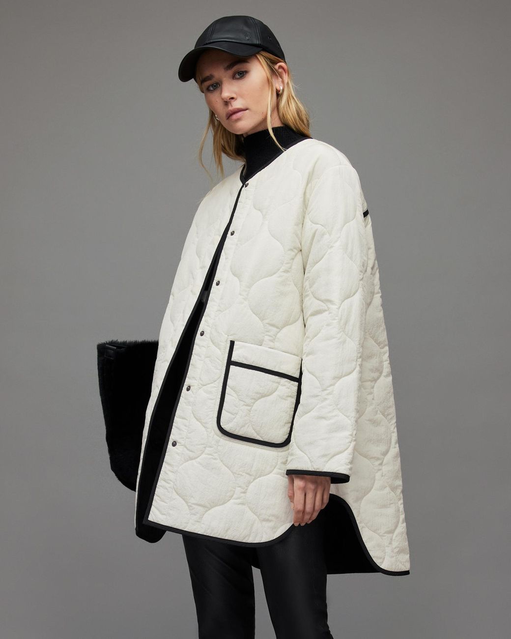 AllSaints Phyllis Reversible Liner Jacket Lyst